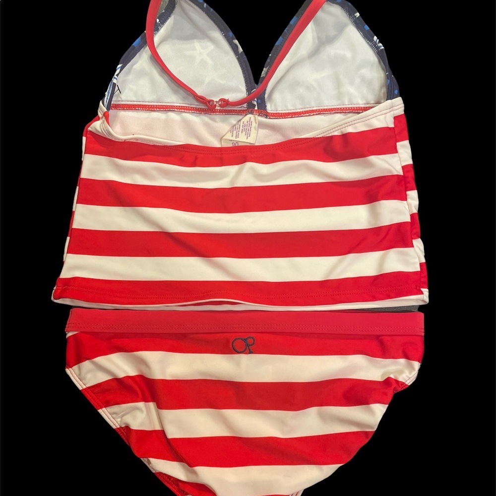 Girls Red White & Blue 2 piece - Picture 5 of 8